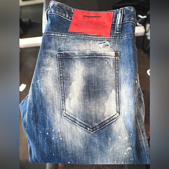 🇨🇦 NWOT DSQUARED2 Anniversary Super Low Jeans, Fits waist 40” - Picture 1 of 5